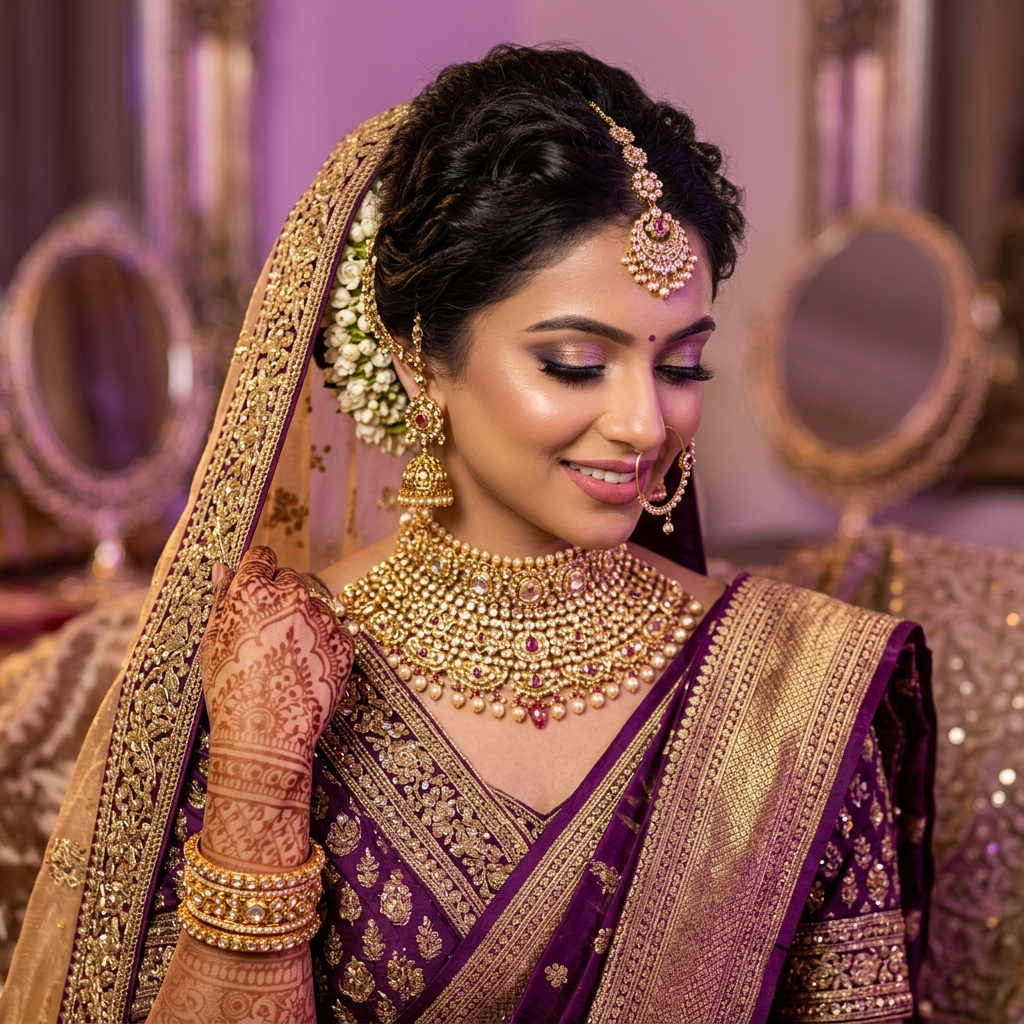Stunning Bridal Makeover by Mrs. Kharat